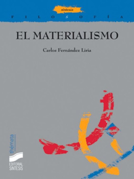 Carlos Fernández Liria - El Materialismo