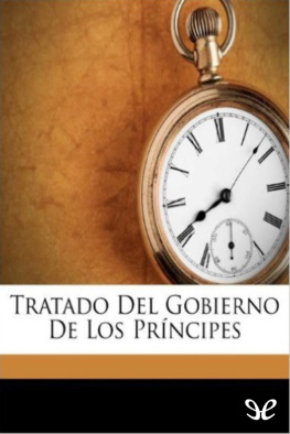 Tomás de Aquino Tratado del gobierno de los príncipes