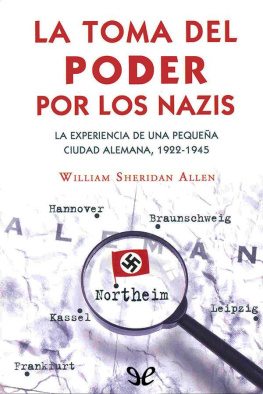 William Sheridan Allen La toma del poder por los nazis