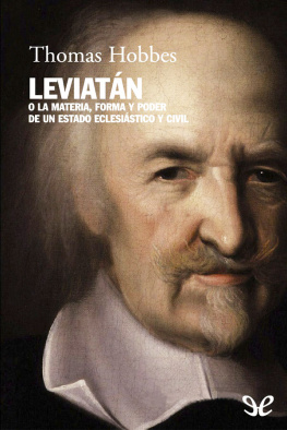 Thomas Hobbes - Leviatán