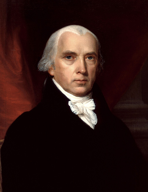 Retrato de James Madison UNA EDUCACIÓN ILUSTRADA Nacido en 1751 James Madison - photo 1