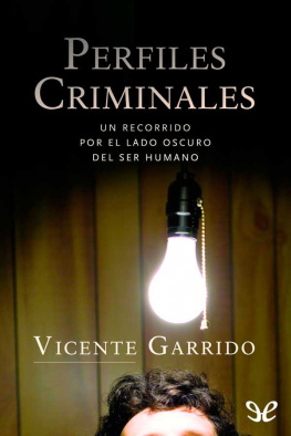 Vicente Garrido Perfiles Criminales