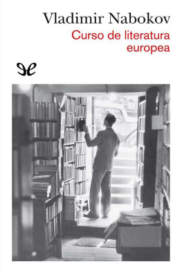 Vladimir Nabokov Curso de literatura europea