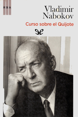 Vladimir Nabokov Curso sobre el Quijote
