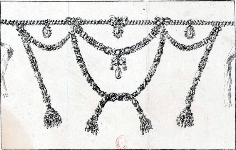 El collar de diamantes de la reina Hacia la década de 1780 María Antonieta - photo 4