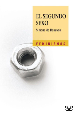 Simone de Beauvoir El segundo sexo
