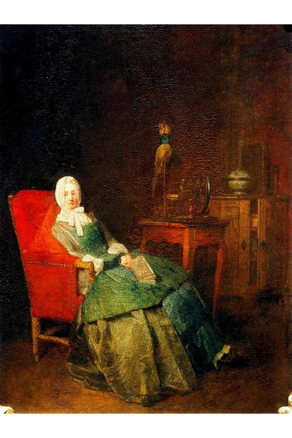 Jean-Baptiste Siméon Chardin Los placeres de la vida privada 1746 A mediados - photo 2