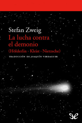Stefan Zweig - La lucha contra el demonio