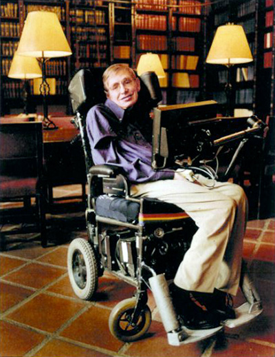Stephen Hawking en 2001 1 HABLANDO DEL UNIVERSO V ivimos en un universo - photo 4