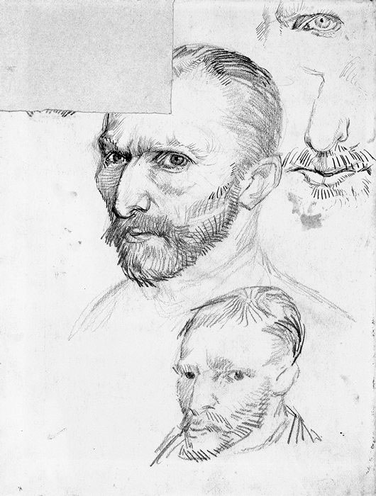 Autorretratos LÁPIZ Y TINTA SOBRE PAPEL 1887 315 x 245 cm Van Gogh - photo 11