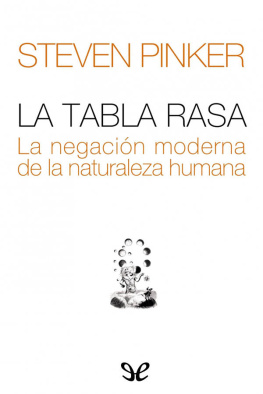 Steven Pinker - La tabla rasa