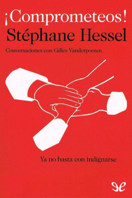 Stéphane Hessel ¡Comprometeos!