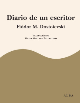 Fiódor M. Dostoievski Diario de un escritor