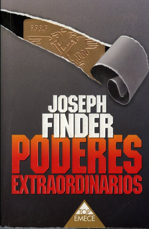 Joseph Finder Poderes Extraordinarios Titulo original Extraordinary Powers - photo 1