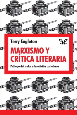 Terry Eagleton - Marxismo y crítica literaria