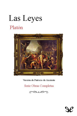 Platón Las leyes