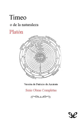 Platón - Timeo