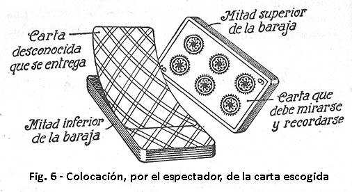 Segundo procedimiento Al barajar las cartas se mira con disimulo la carta - photo 1