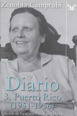 Zenobia Camprubí Aymar - Diario 3. Puerto Rico (1951-1956)