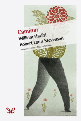 William Hazlitt - Caminar