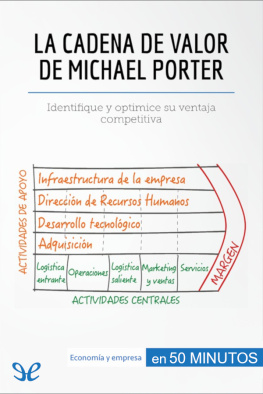 Xavier Robben - La cadena de valor de Michael Porter