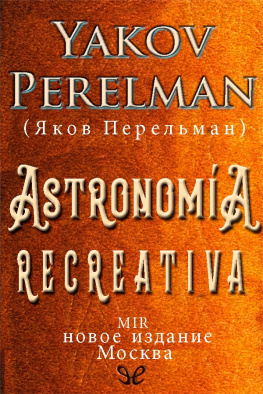 Yakov Perelman Astronomía recreativa