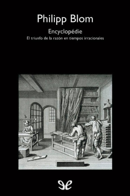 Philipp Blom Encyclopédie