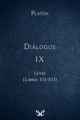 Platón - Diálogos IX