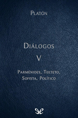 Platón Diálogos V