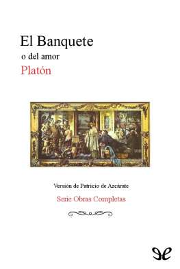 Platón - El banquete
