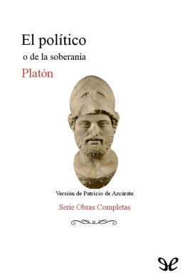 Platón El político