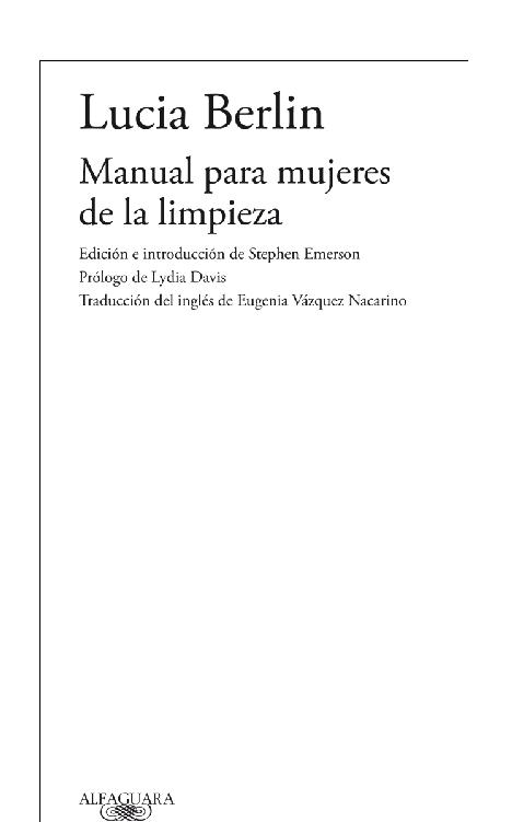 Manual para mujeres de la limpieza - image 1