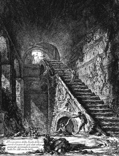 Escaleras infinitas y ruinas Piranesi Joseph Mallord William Turner - photo 11