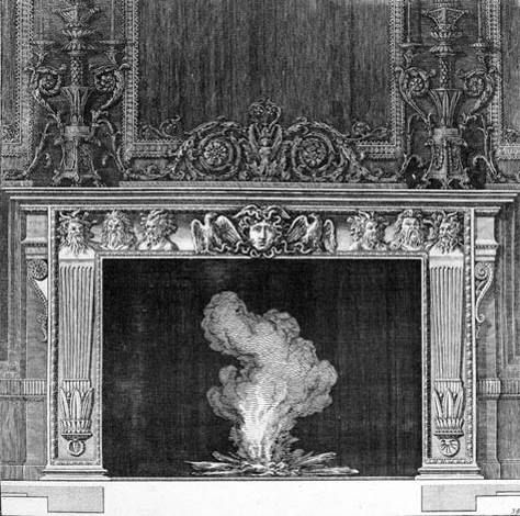 Diseño de chimenea Piranesi Morada de Psicosis Alfred Hitchcock - photo 21