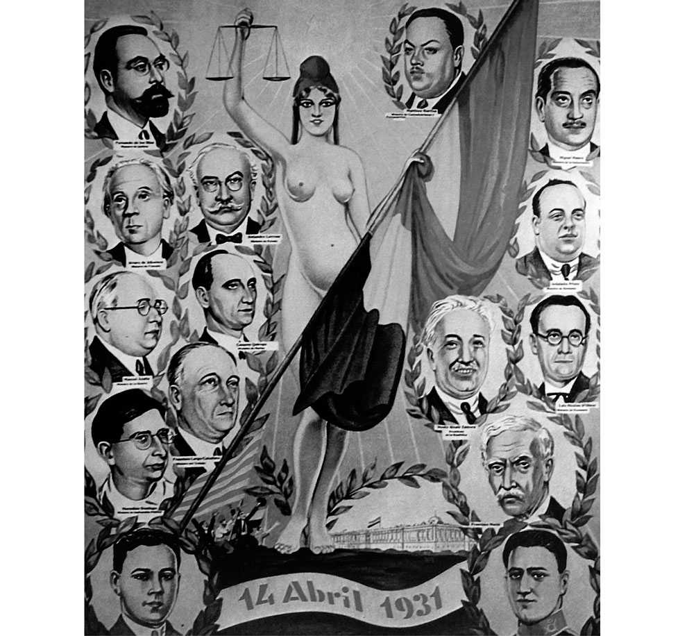 Ilustración alegórica de la República con las efigies de los más ilustres - photo 5