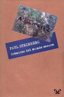 Paul Steinberg Crónicas del mundo oscuro