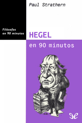 Paul Strathern Hegel en 90 minutos
