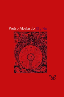 Pedro Abelardo Sí y No