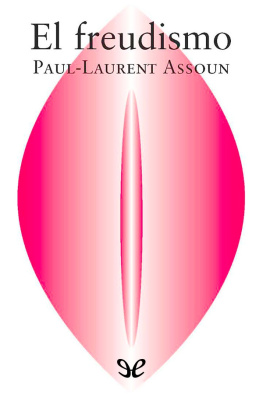 Paul - Laurent Assoun - El freudismo