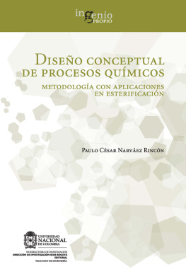 Paulo Cesar Narvaez Rincon - Diseño conceptual de procesos químicos