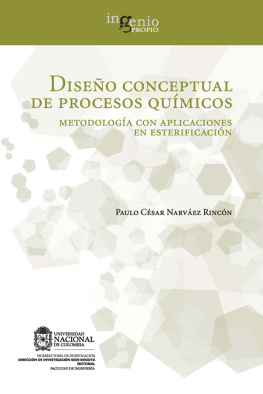 Paulo Cesar Narvaez Rincon Diseño conceptual de procesos químicos