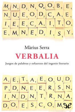 Màrius Serra Verbalia