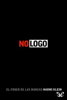 Naomi Klein - No Logo