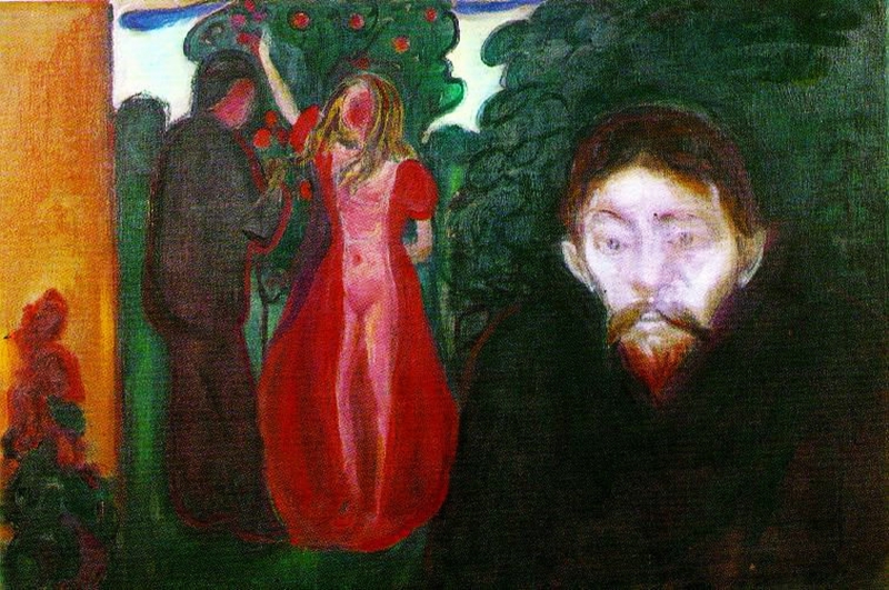 Edvard Munch Celos 1895 Óleo sobre lienzo 67 1005 cm Colección Rasmus - photo 3