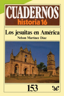 Nelson Martínez Díaz Los jesuitas en América