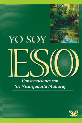 Nisargadatta Maharaj Yo soy Eso