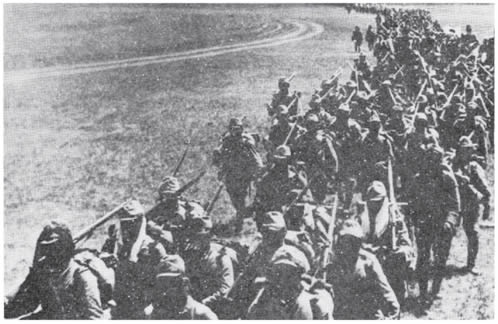 El incidente de Nomonhan agosto de 1939 Tropas japonesas marchan hacia la - photo 5