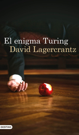 David Lagercrantz El enigma Turing