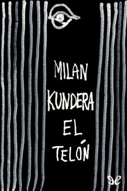 Milan Kundera El telón