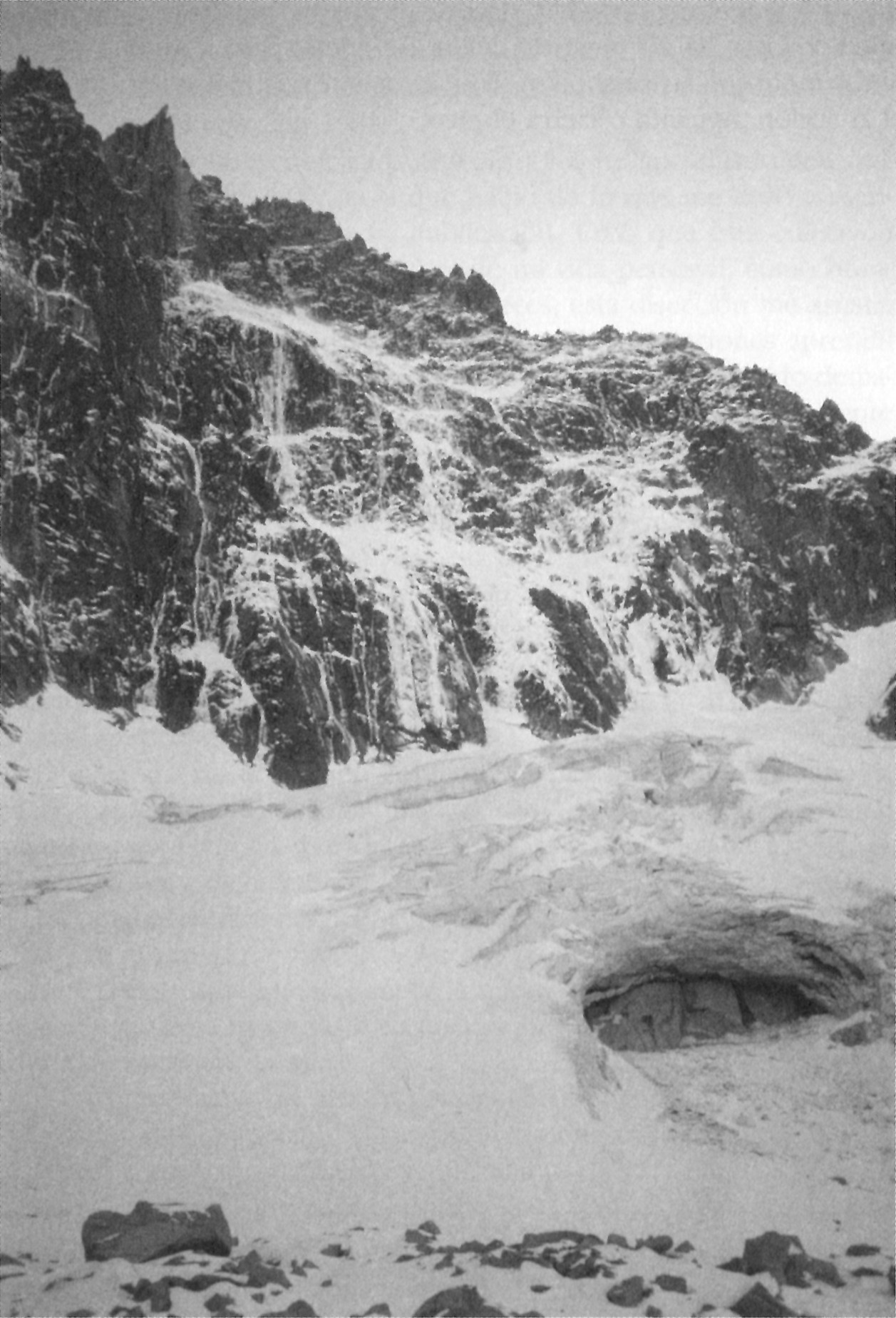 La cara norte de los Grands Charmoz 2 de noviembre de 1984 Chamonix Francia - photo 2